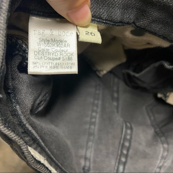 Rag & bone for Aritzia black skinny jeans size 26 - Picture 9 of 11